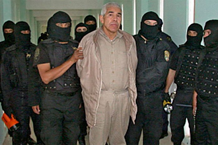 Rafael Caro Quintero enfrenta un proceso judicial en Estados Unidos por narcotráfico y su presunta participación en el asesinato del agente de la DEA Enrique “Kiki” Camarena.