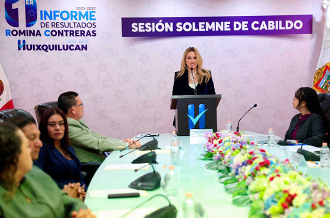 Video: Romina Contreras rinde Primer Informe de Gobierno con avances en obra, seguridad y desarrollo social