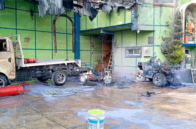 El flamazo en una gasera de Coacalco dejó daños en más de 10 viviendas; equipos de emergencia también rescataron a 10 perros y un pez.