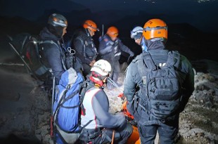 Mujer es rescatada en el volcán Iztaccíhuatl