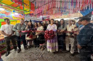 La presidenta municipal de Ixtlahuaca, María Guadalupe Díaz Avilés, inauguró la Segunda Feria del Maíz 2026.