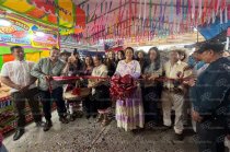 La presidenta municipal de Ixtlahuaca, María Guadalupe Díaz Avilés, inauguró la Segunda Feria del Maíz 2026.