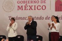 Inició AMLO gira en Edoméx