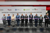 La inauguración de la Aero Expo 2026 estuvo encabezada por el secretario general de Gobierno del Estado de México, Horacio Duarte Olivares, en representación de la gobernadora Delfina Gómez.