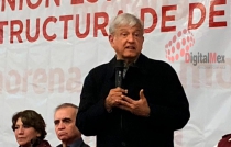 “Que se vayan por un tubo quienes sólo quieran cargos en Morena”: AMLO