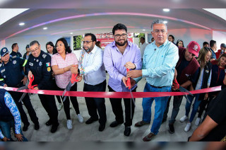 Transforman bajo puente de #Naucalpan con módulo de seguridad y gimnasio al aire libre