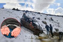 El imputado presuntamente ingresó con un vehículo tipo razer al núcleo del cráter y dañó ejemplares de flora alpina protegida.