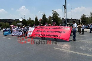 #Video: ¡Precaución! Caos en centro de #Toluca por manifestación