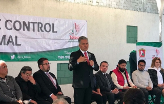 Reconocen calidad del Centro de Control Animal de Toluca