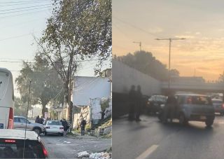 Embotellamientos tras accidentes en el Valle de Toluca