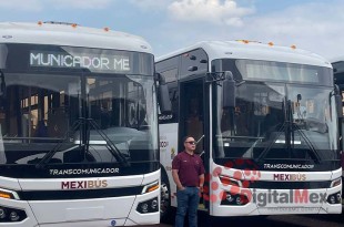 La gobernadora Delfina Gómez comentó que estas unidades forman parte de un plan mayor que contempla la incorporación de 55 autobuses para julio de 2025