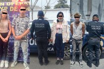 Las intervenciones se realizaron en Los Sauces III, Ampliación Lázaro Cárdenas y La Unión; los cuatro detenidos quedaron a disposición de las autoridades.