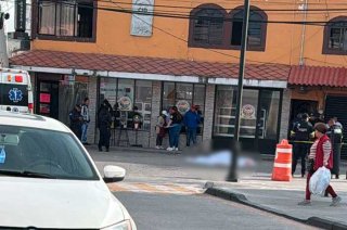 El homicidio ocurrió frente a una panadería a pocos metros del Palacio Municipal