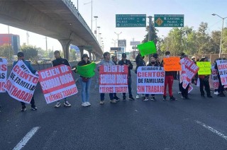 Pidieron que no se les trate como delincuentes y que se les permita trabajar, porque de esos negocios dependen sus familias.