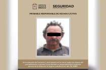 Derivado del señalamiento y de la intervención inmediata, los oficiales detuvieron a Noé “N” de 70 años