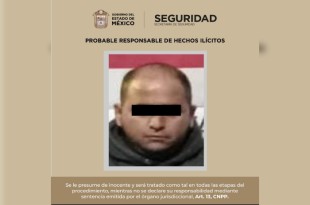 El detenido, junto con la posible sustancia prohibida, fue presentado ante la Agencia del Ministerio Público, con sede en Metepec.