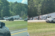 Las autoridades coordinan labores de rescate y mantienen cierres parciales de la vía.