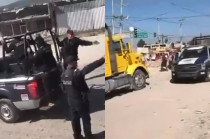 Policías de Tepotzotlán se retiran tras realizar disparos al aire durante el operativo