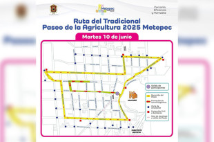 Se contemplan al menos diez cortes de circulación en cruces clave, como Hermenegildo Galeana, Vicente Guerrero, Leona Vicario, Moctezuma, 5 de Mayo y Comonfort.