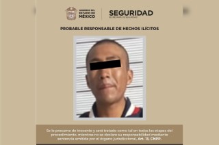 Los oficiales le brindaron resguardo y atención a la víctima y detuvieron a Isaac “N” de 22 años de edad.