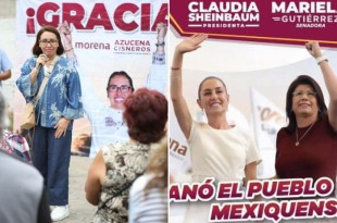 El Estado de México aportó casi 5 millones de votos a favor de la próxima Presidenta del país Claudia Sheinbaum