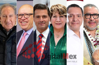 Arturo Montiel, Isidro Pastor, Enrique Peña, Delfina Gómez, Ricardo Moreno, Horacio Duarte