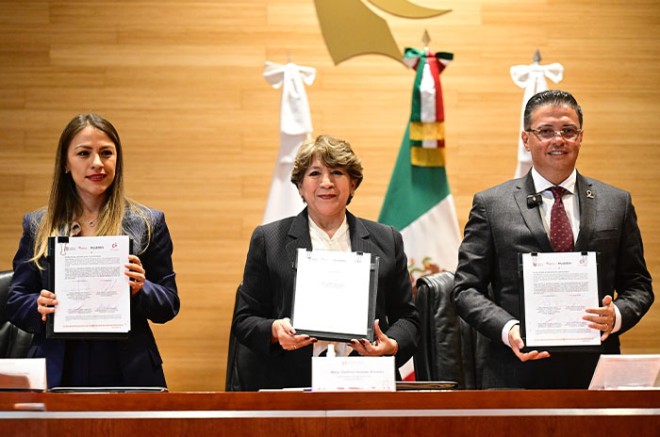 “Estoy segura, que los jueces y juezas a quienes habrá de encomendarse esta delicada labor sabrán cumplirla con profesionalismo, sensibilidad y oportunidad": Delfina Gómez