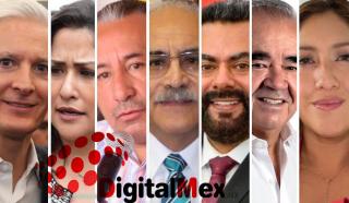 Alfredo del Mazo, Claudia Oyoque, Noé Martínez Juárez, Refugio Fuentes Rivas , Darwin Eslava Gamiño, Maurilio Hernández, Liliana Gollas