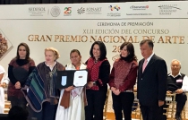 Entregan “Gran Premio Nacional de Arte Popular 2017”