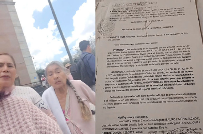  Petra heredó de sus padres un terreno de una hectárea, el cual decidió repartir entre todos sus hijos en partes iguales. Sin embargo, una de sus hijas mantiene un proceso legal desde hace seis años para apropiarse de la vivienda.
