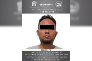 El detenido será trasladado e ingresado al Centro Penitenciario y de Reinserción Social de Chalco