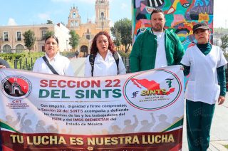 El sindicato también pidió transparencia en los procesos de basificación y la creación de nuevas plazas para fortalecer la atención médica en municipios del Valle de Toluca.