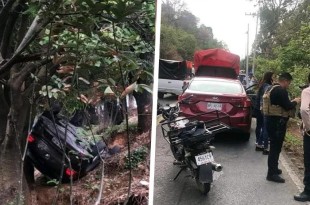 La carambola ocurrió en el kilómetro 40, en el paraje conocido como La Parada.