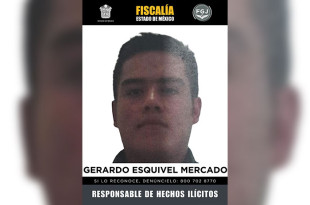 La Fiscalía mexiquense acreditó que el sentenciado participó en el homicidio de tres personas ocurrido en 2019 dentro de un domicilio en Toluca.