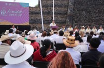 El magistrado Fernando Díaz Juárez lidera la celebración del segundo aniversario de la Sala de Asuntos Indígenas en Teotihuacán