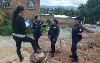 La policía de género asignó 11 medidas de protección por riesgo feminicida, las cuales contemplan auxilio inmediato y vigilancia en los hogares de las usuarias