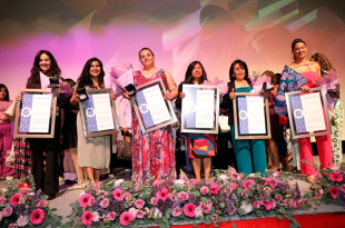 Las galardonadas fueron distinguidas por su trayectoria y aportaciones en cultura, emprendimiento, trabajo, educación, labor social y deporte.