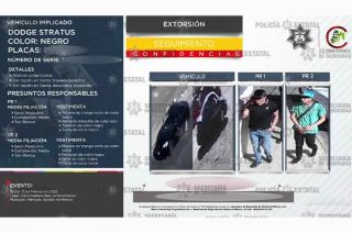 Aseguraron un automóvil, probablemente relacionado con el delito de extorsión, y se detuvo a dos hombres.