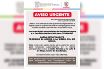 El gobierno de San Mateo Atenco y Conagua restringieron el acceso a la ribera del Río Lerma por trabajos preventivos tras las lluvias.