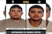 FGJEM logra sentencia de 51 años y 3 meses contra dos responsables de secuestro en Tenancingo.