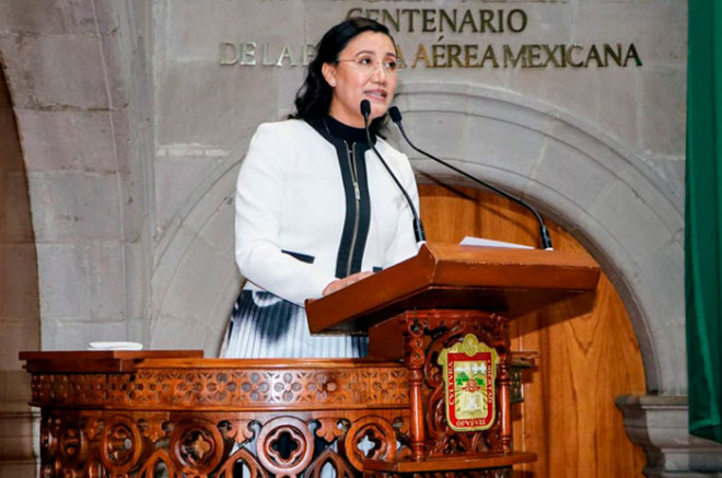 La diputada de Acción Nacional, Joanna Felipe Torres, presentó una iniciativa para reformar el Código Financiero y Administrativo del Estado de México