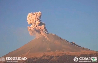 Arranca el Popocatépetl con mucha actividad en marzo