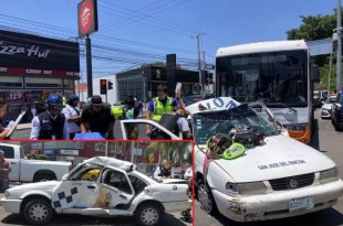 De acuerdo con los primeros reportes, el accidente tuvo lugar en las avenidas Constituyentes y Ezequiel Montes.