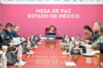 La gobernadora Delfina Gómez Álvarez encabezó la Mesa de Paz que permitió reducir los homicidios dolosos en el Estado de México