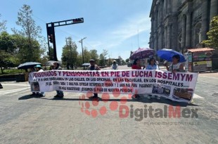 Por el momento se mantiene el cierre de la circulación en vialidades primarias del centro histórico