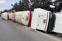 El accidente se registró antes de llegar a los puentes de cambio en la localidad Tres Caminos