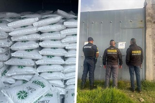 La mercancía confiscada está valuada en 1 millón 336 mil 392 pesos.