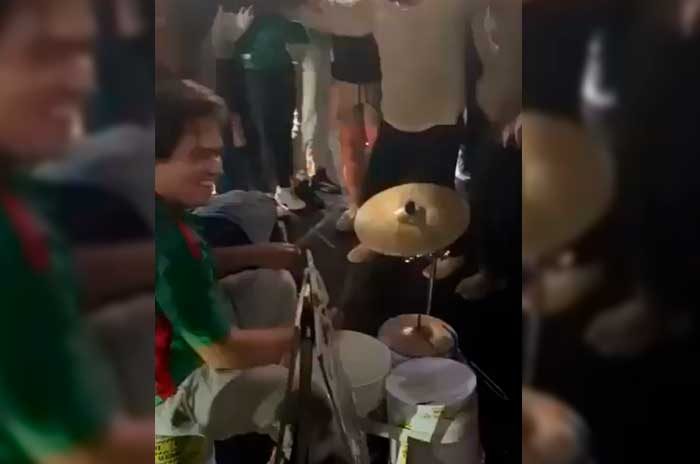 También reportó actos extracancha en el hotel de concentración antes del partido mundialista