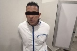 Benjamín "N", de 32 años, fue detenido por intento de abuso sexual.