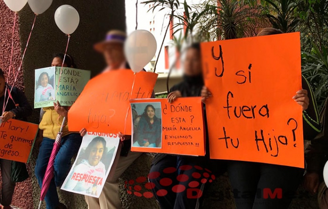 Demandan avance en investigacion de menor desaparecida en Toluca